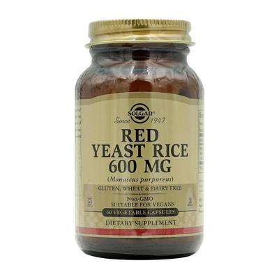 Roter Reis 600 mg, 60 Gemüsekapseln