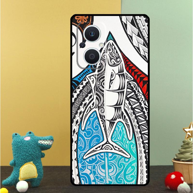 Traditional Hawaiian Island Pattern Case For OPPO Reno 15F 14F 11 12 13 F 14 10 15 Pro 7 8 Lite OPPO Find X5 X6 X8 X9 Pro Cover