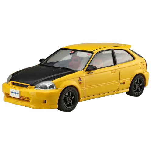 1/24 Inch Up Series No. 280 Spoon Civic Type R (EK9) Plastic Model