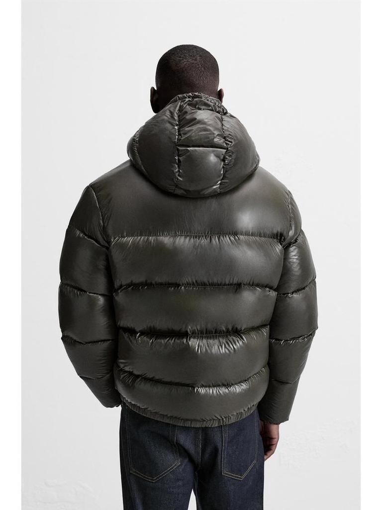Men's Winter Hooded Padded Cotton Jacket - Warm Outerwear