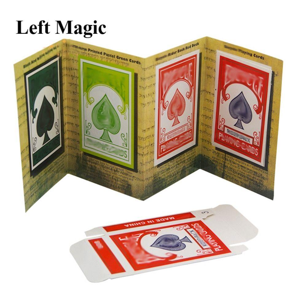 Gimmick Props 3D Advertising Magic Tricks Card Close Up Comedy Game Show Play