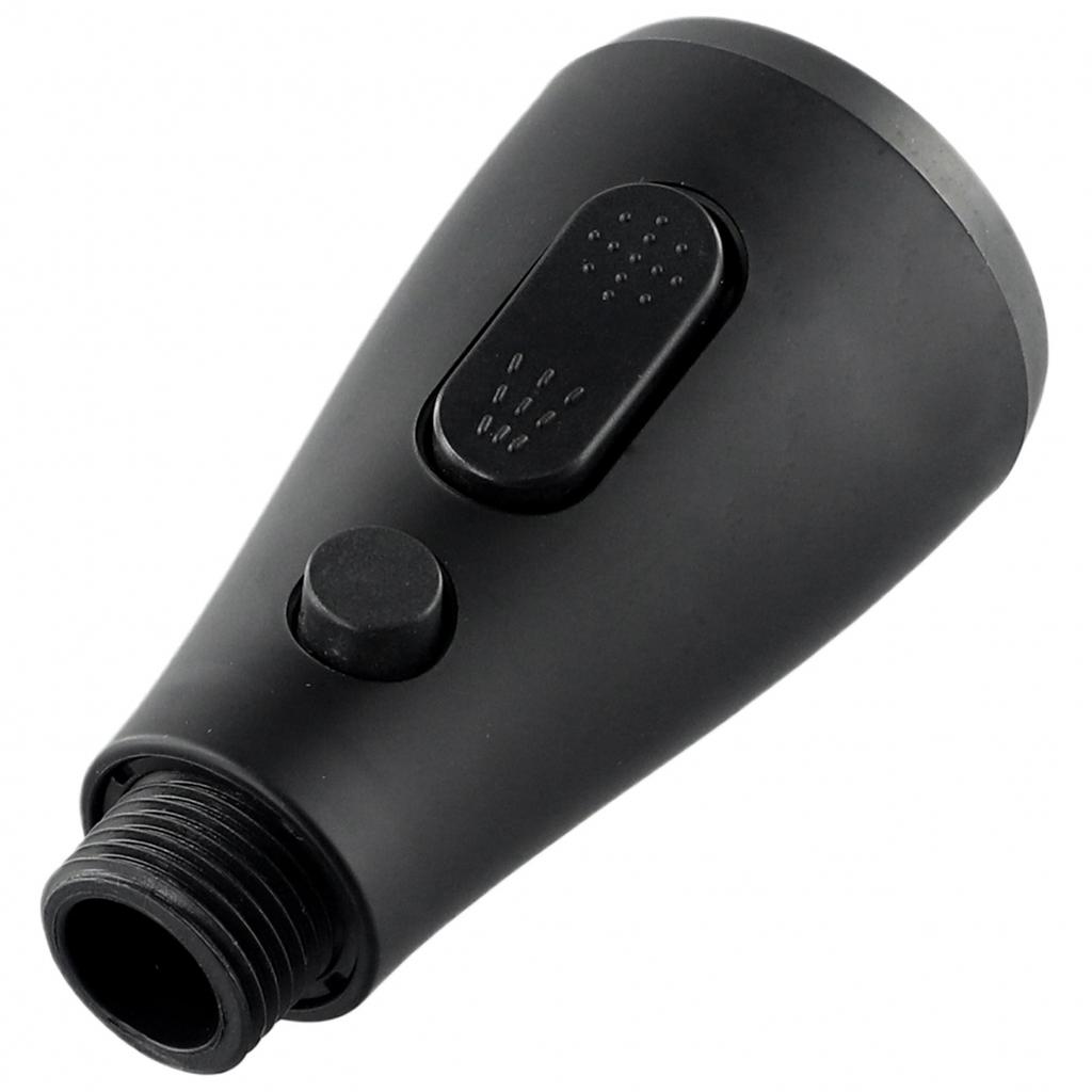 Black Shower Head Water-Saving Easily Install Extender