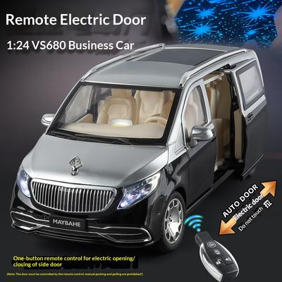 1/24 Scale VS680 Alloy Die-cast Car Model with Remote Control Simulation Sound Light Tire Steering Boyfriend Gift