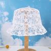 Thin Mesh Lace Flower Fisherman Hat Trend Fashion Wind Breathable Shade Suitable for Ladies Street Photo Play Photo