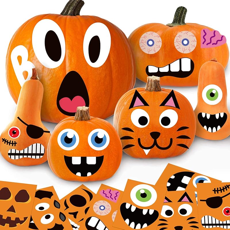 Good productPumpkin Stickers for Kids, 24