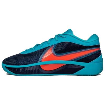 Giannis Freak 6 Antypoślizgowe Odporne na Ścieranie Niskie Buty do Koszykówki Męskie Niebieskie Sneakersy FJ7807-300