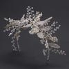 Handmade European Forest Crystal Bridal Headband for Wedding Dress Styling
