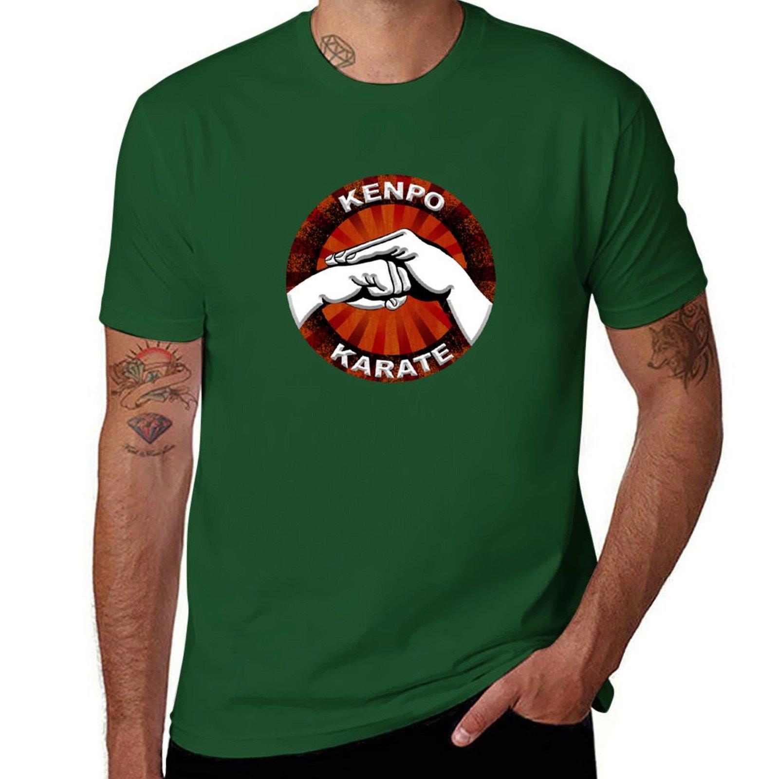 Kenpo Karate T-Shirt customizeds aesthetic clothes sports fans men clothing 4XL