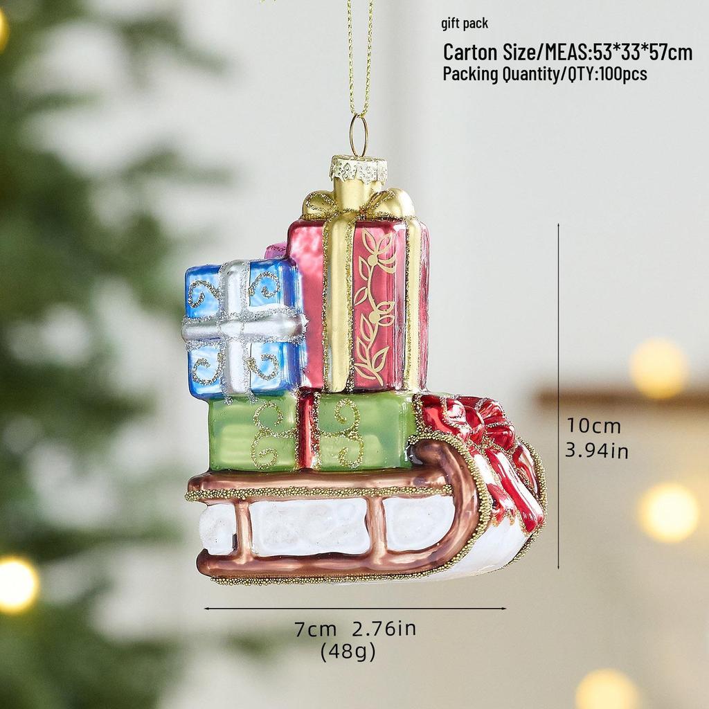 Creative Christmas Tree Decorations: Glass Painted Hedgehog & Bear Charms