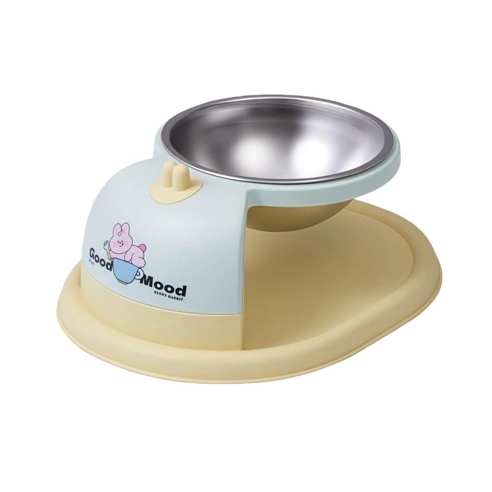 Stainless Steel Cat Food Bowl Non-Slip Adjustable Height Pet Bowl High Base Preventing Tipping Over Dog Water Bowl Pet Feeding