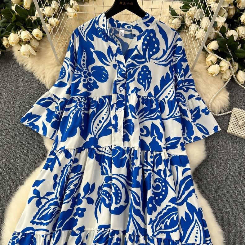 Женская одежда больших размеров с принтом Vestdios — фото 16