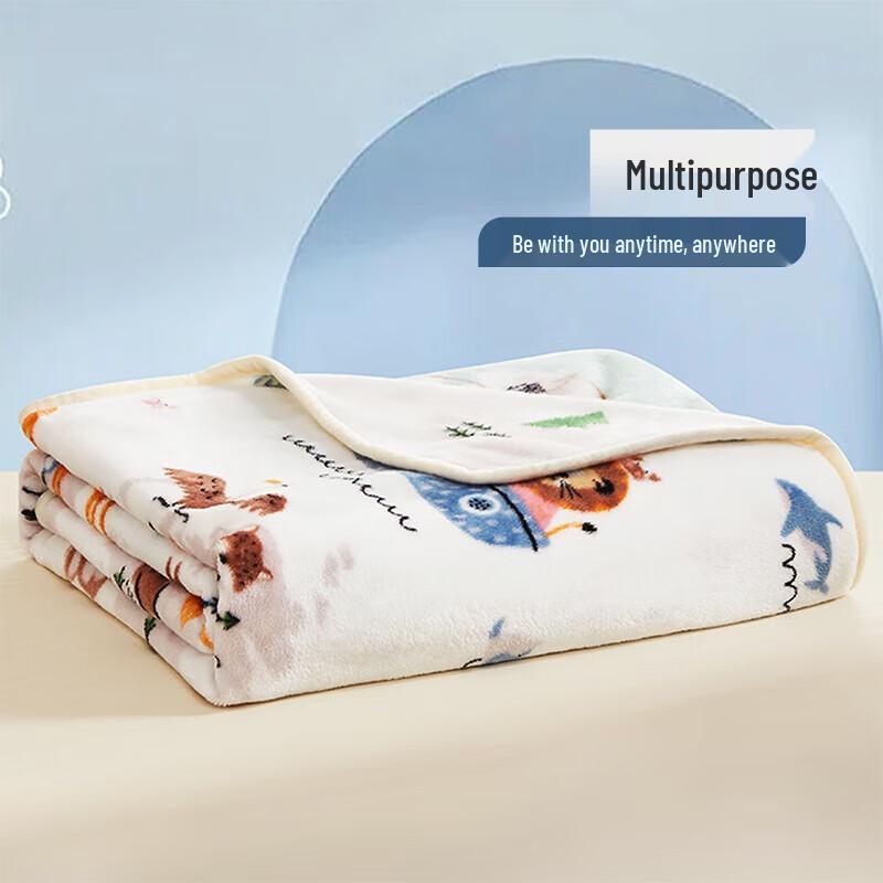 FU AN NA Soft Flannel Throw Blanket