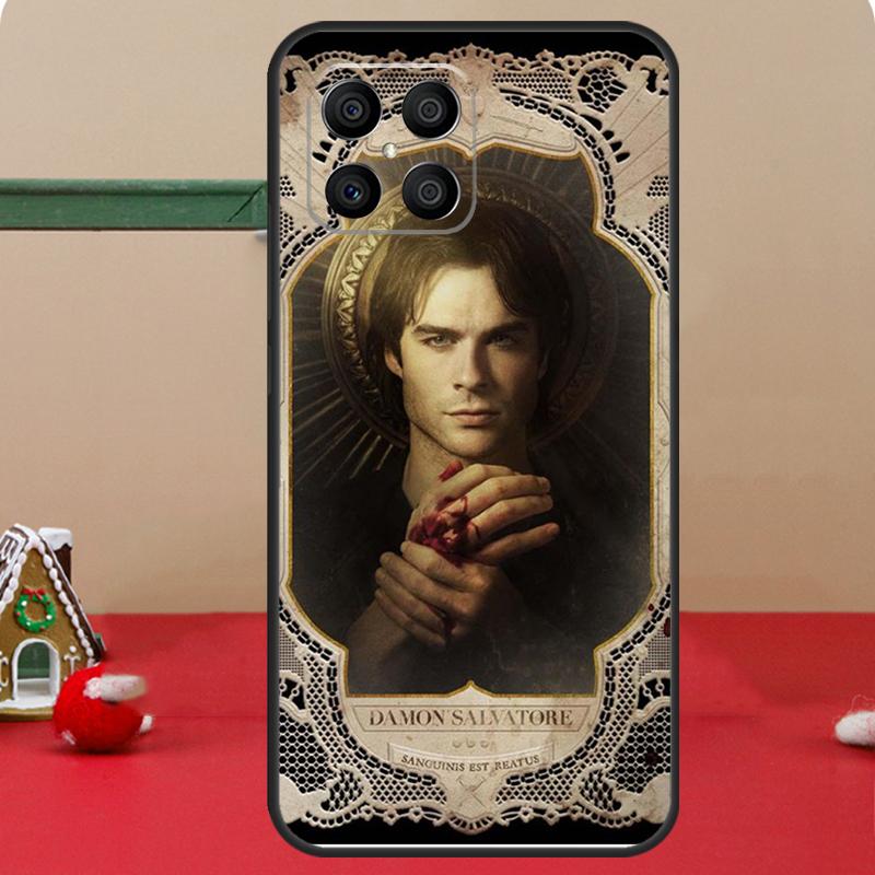 Damon Salvatore Vampire Diaries Case For Honor Magic 8 5 6 7 Lite Honor 400 Pro 200 70 90 X8c X8b X9a X9b X9c X9d Win Cover