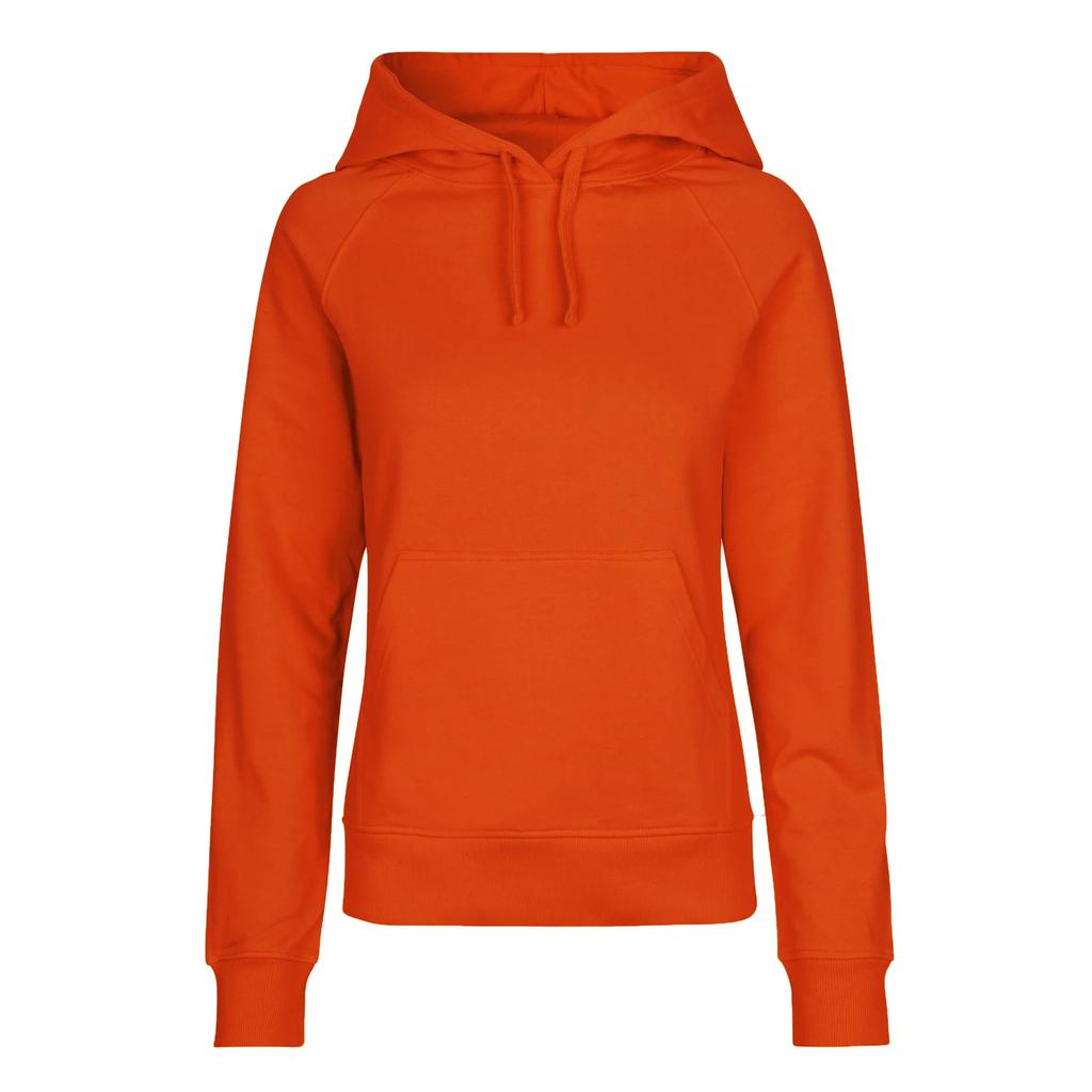 Neutraler Damen/Damen Einfarbiges Kapuzensweatshirt
