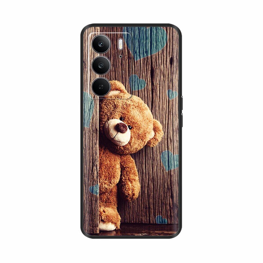 For OPPO Realme 14X Case Lovely Cartoon Butterfly Phone Case Soft Cover For Realme 14X 5G Case RMX5020 Silicone Shockproof Coque
