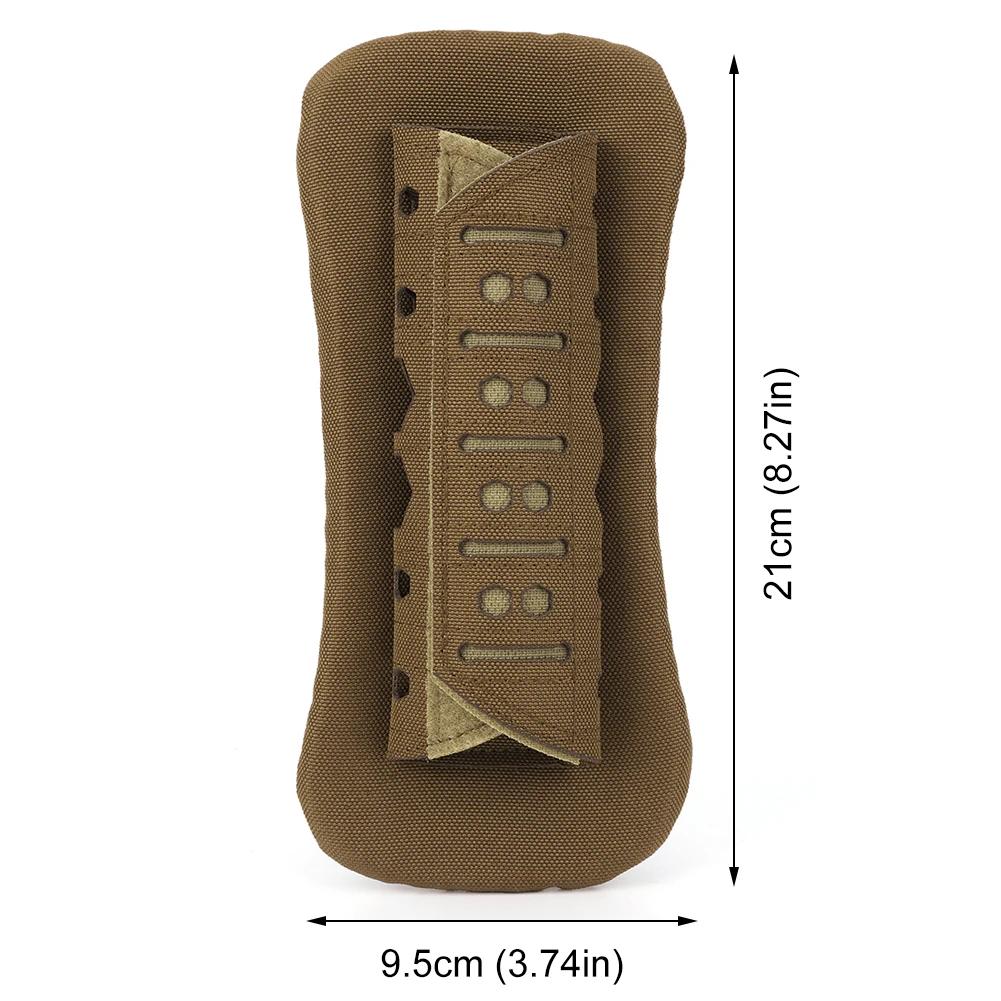 Tactical Shoulder Pad Tactical Vest Shoulder Strap Pads Laser Cutting Cushion Shoulder Pad Backpack Tactical Hunting Accessories