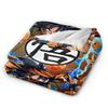 Dragons Balls Blanket Son Goku Warm Novelty Plush Throw Blanket For Kids Adult Outdoor Flannel Bedspread Bed Cover