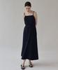 Keullaepeu Summer Wool Long Dress_Navy
