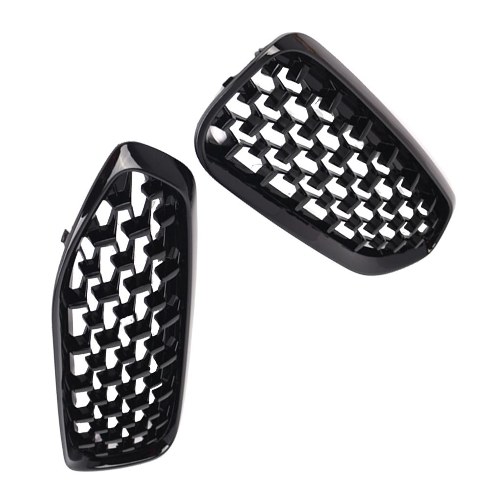 2PCS Car Kidney Hood Radiator Grille Diamond Styling Front Bumper Racing Grills For BMW Z4 G29 2019-2026 51138091295 51138091296