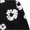 Denim Tears Cotton Wreath Hoodie Black Unisex Tops AOTHD1303BLK