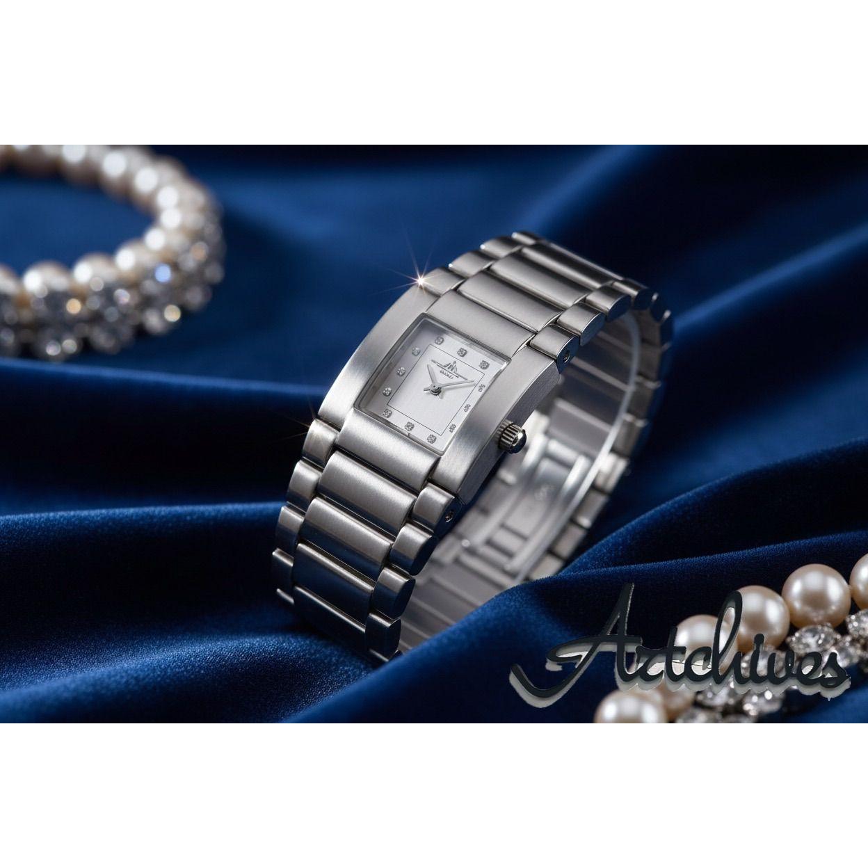 Used VRW-1436 Clock BAUME & MERCIER MV045197 Catwalk SL Dial Ladies Quartz Watch Working Item