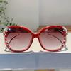 Luxury Brand Metal Trends Shades Fashion Crystal Design Women's Sunglasses Chic Pearl Decoration Sun Glasses for Lady