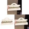 Geometric Zircon Oval Silver Womens Fashion Bracelet For Elegant Gift