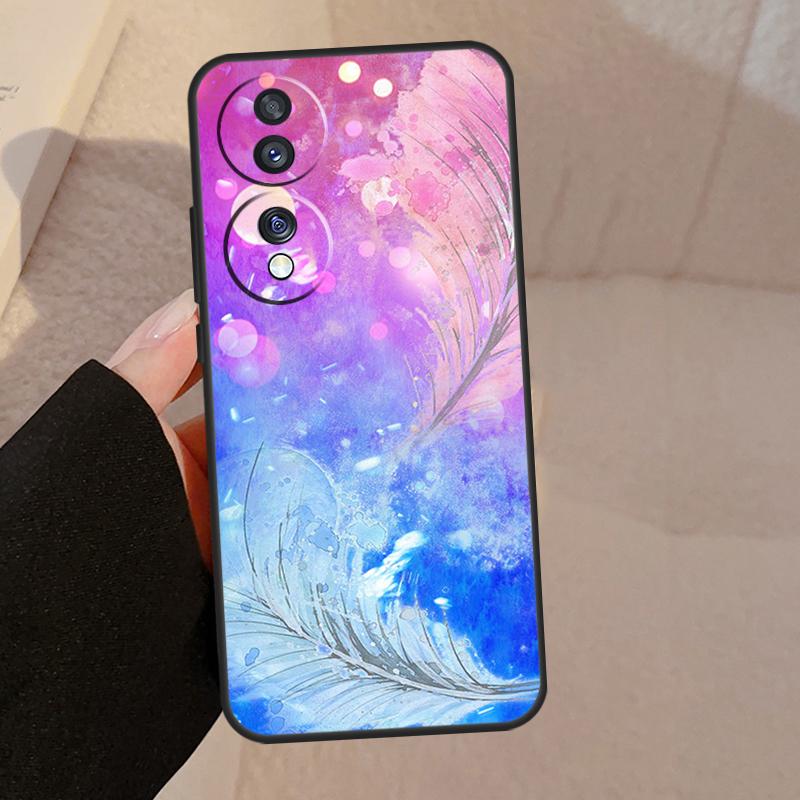 Feather For Honor Magic 7 Lite 6 5 V5 Case For Honor 400 200 Pro 90 70 50 X8a X8b X9a X9b X9c Cover