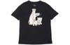 Nike T Shirts Women's Black Crew Neck Moderate Straight Fit DD1486-010