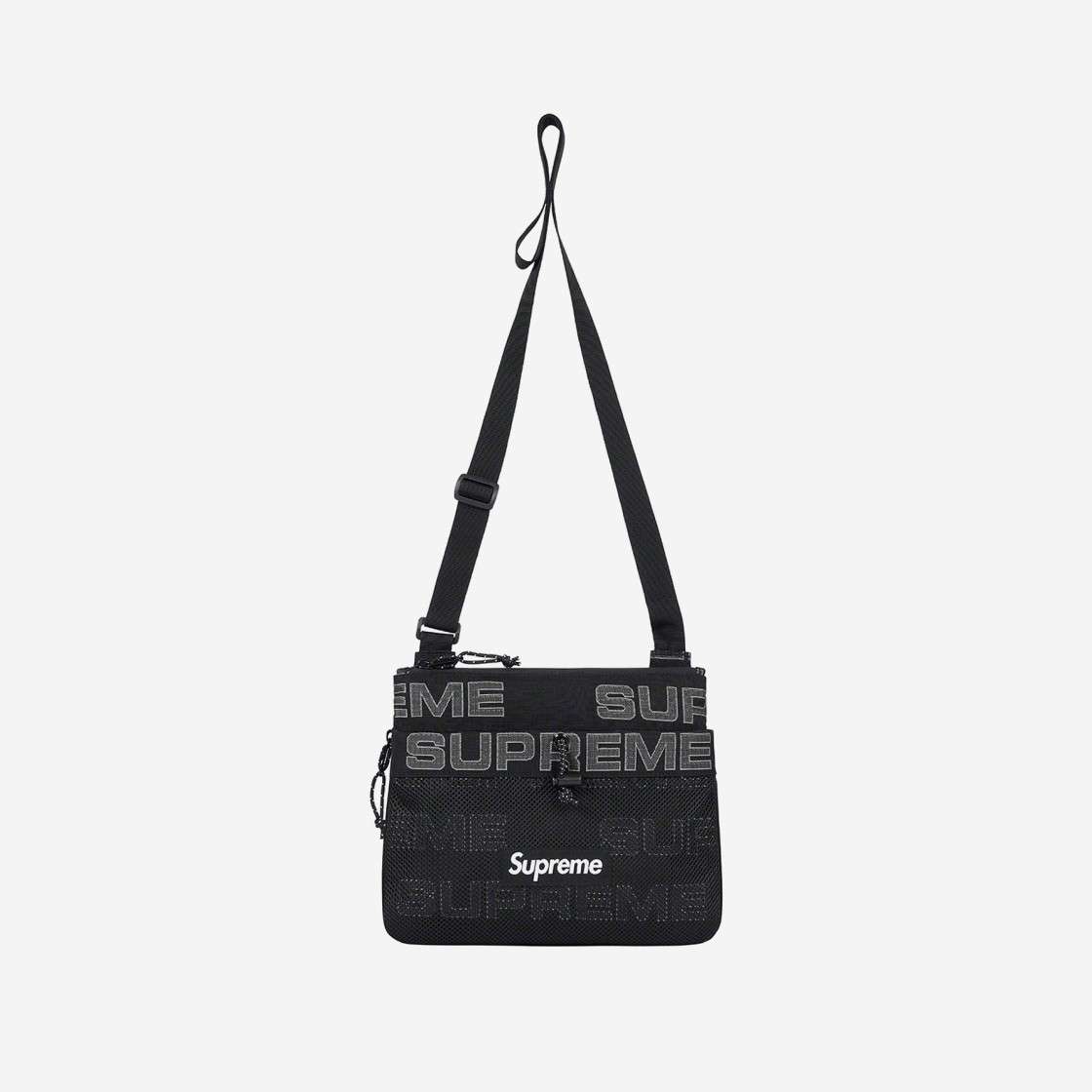 

Боковая сумка Supreme Черная 21FW -