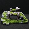 Resin Simulation Moss Rockery Fish Tank Aquarium Decor Landscape Ornament Craft