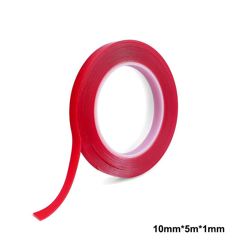 Nail Art Tools Transparent Double-Sided Tape Crystal Adhesive Tape Finished Nail Art Display Strip Double-Sided Non-Marking Display Glue