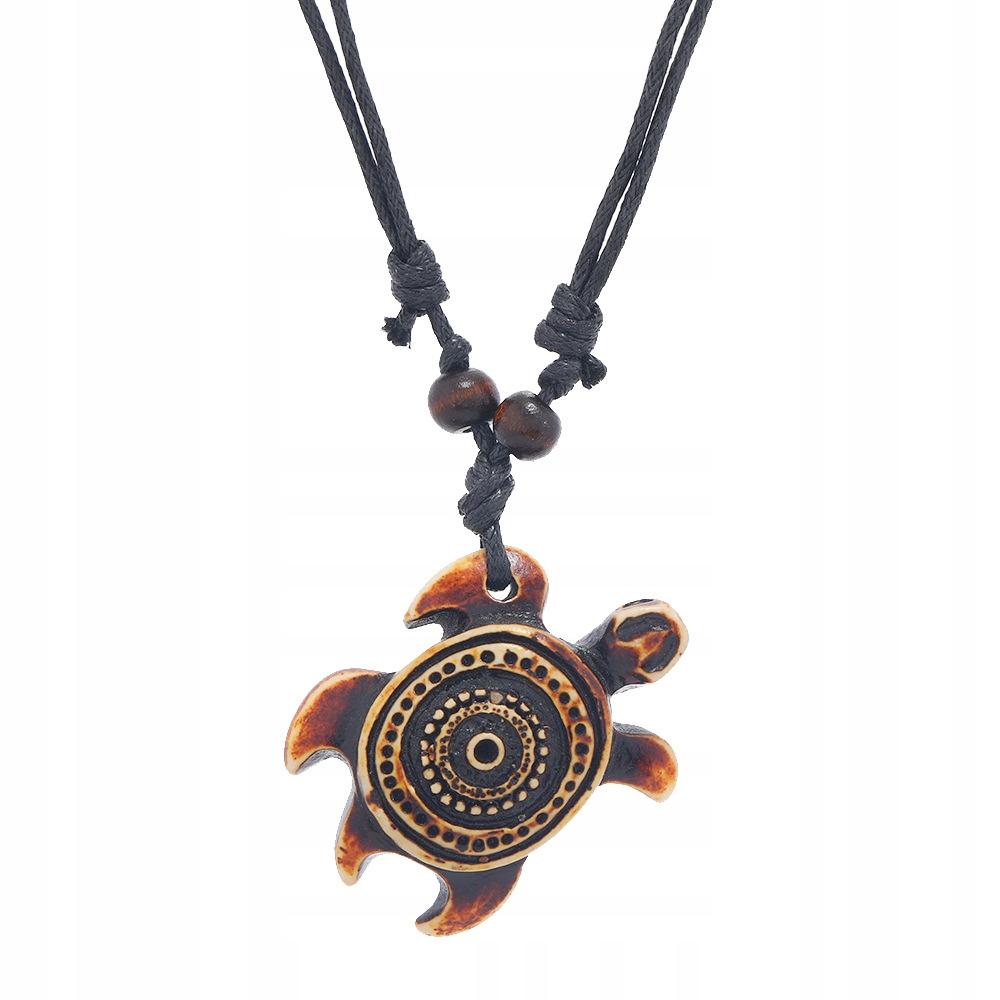 Sea Turtle Necklace Kite Surfer Windsurfing Strap Rasta White