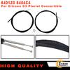 Para Citroen C3 Pluriel Convertible Nuevos Kits de Reparación de Techo Solar 1 Par de Cables con Engranaje 8401Z0 8484C4 Fácil Instalación accesorios para coche