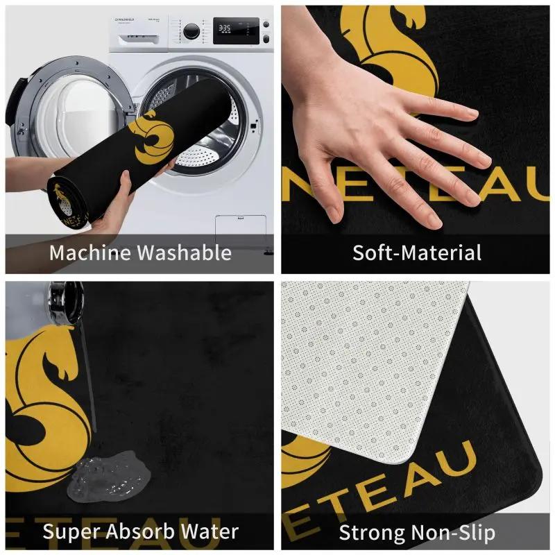 Beneteaus Sailing Boat Logo Doormat Non-Slip Kitchen Bath Mat Toilet Floor Door Entrance Carpet Rug