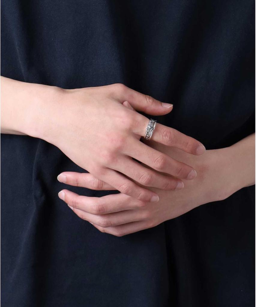 Lionheart Arabesque Slide Silver "HOWL" Ring/925