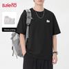 Baleno Men's Little Whale Silicone Print Cotton T-Shirt