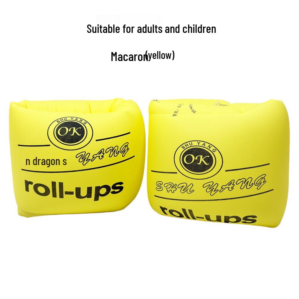 Retro plavecké rukávniky - Dvojitý nafukovací rukávnik pre dospelých a deti, ideálny na učenie plávať v Dánsku.