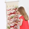 Custom Advent Calendar Hanging Fabric Calendar with Pockets Christmas Countdown for Kids Festive Home Decor Ideal Christmas Gift