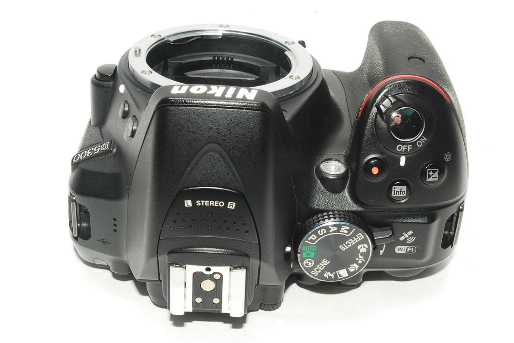 Nikon D5300 Digital SLR Camera with VR II Lens LCD 18-55mm Kit, Black, 24MP, 3.2-inch (D5300LK18-55VR2BK)