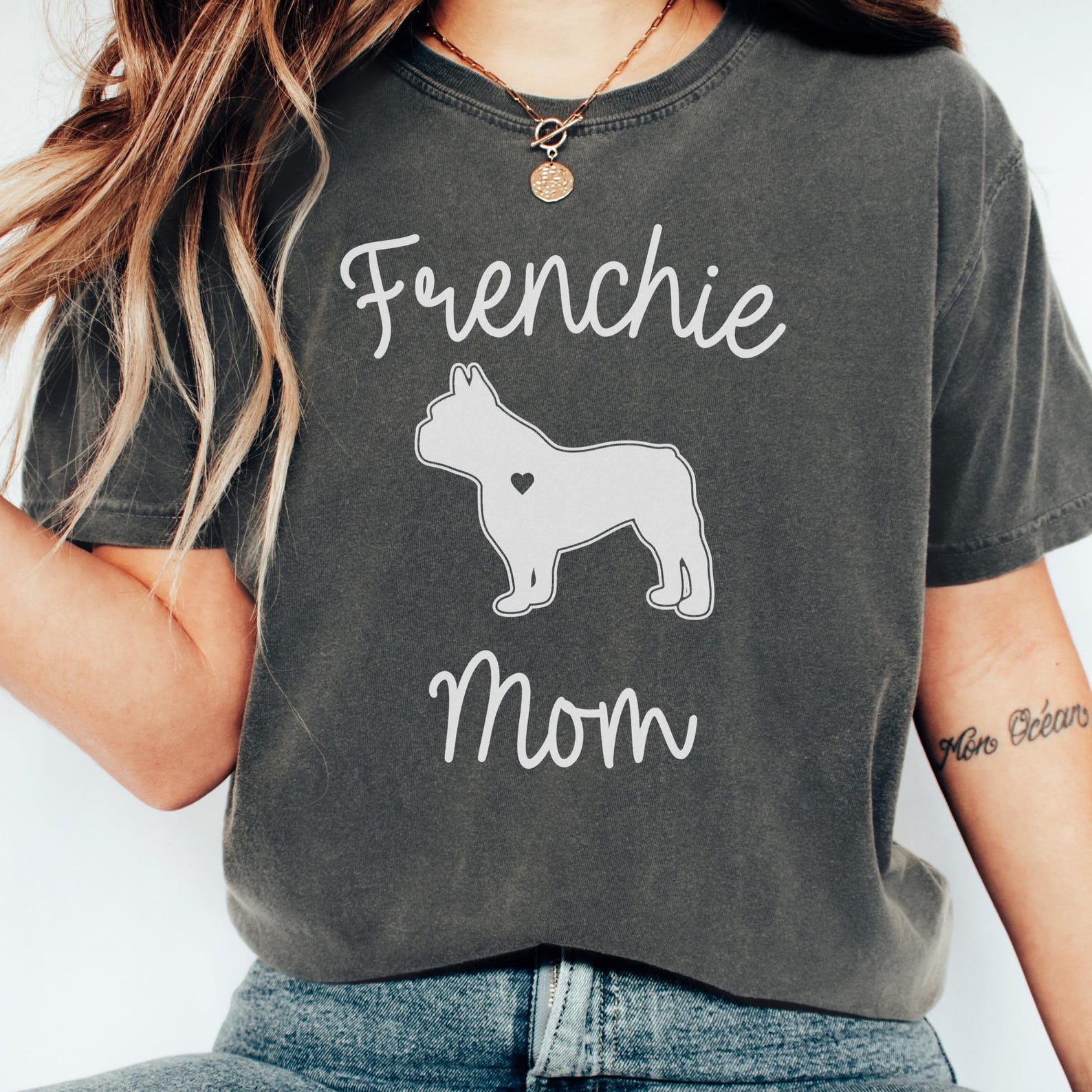 French Bulldog Shirt, Comfort Colors Frenchie Dog Mom, Frenchi T-shirt, French Bulldog Tee, Mother s Day Gift, Dog Mom Shirt 3XL