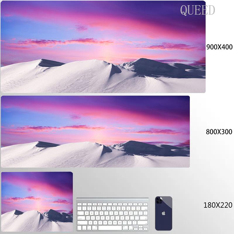 

900x400 Mouse Pad Mountain Landscape Mousepad Large Dream Masuepad Computer Keyboard Pads PC Gabinete Desk Mat Big Table Carpet Small 180x220x2mm
