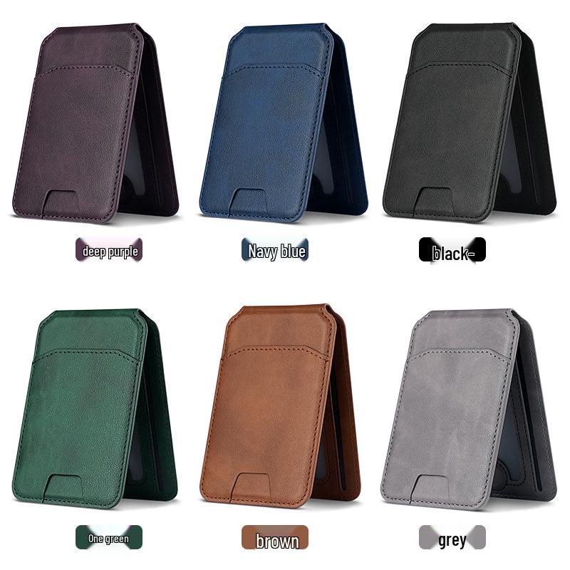 Ultra-Thin Magnetic Card Holder for iPhone 14/15/16 Pro Max with Stand
