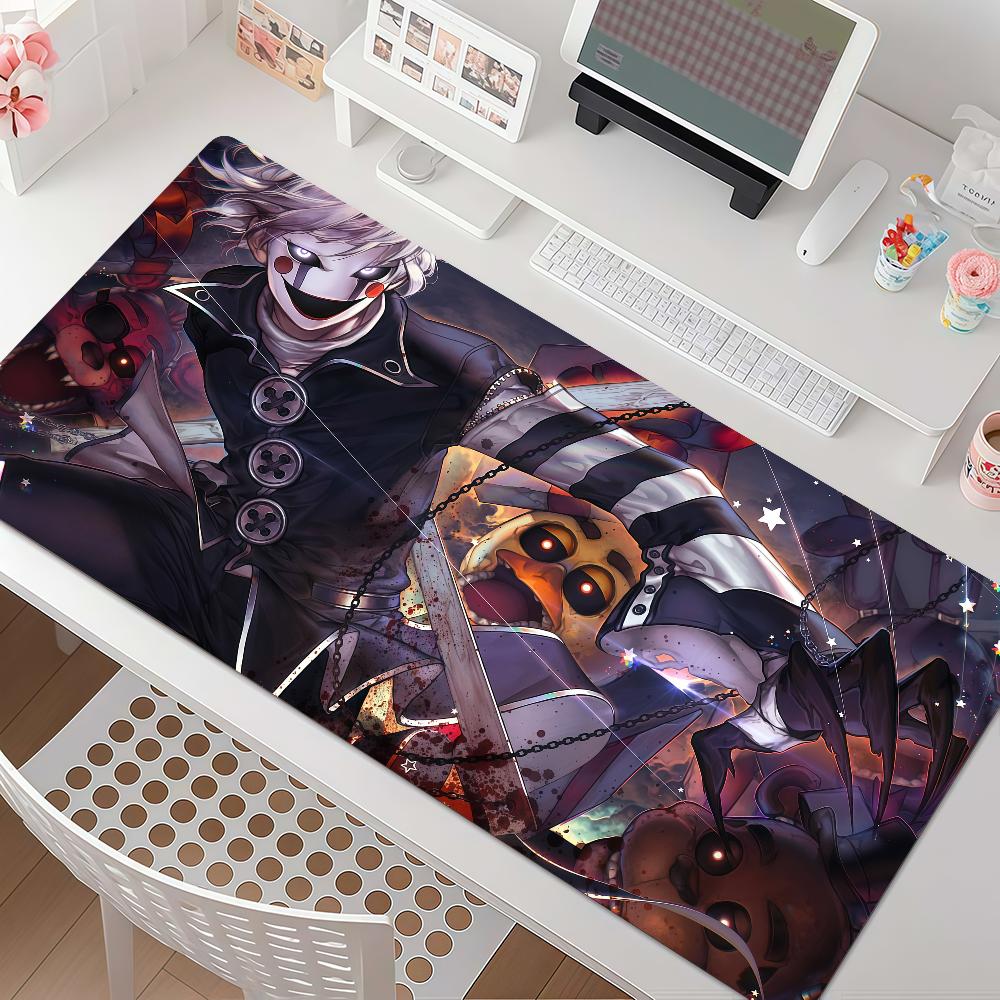 Fear Film Ffnaf 2 Cool Mouse Pad Anti Slip Rubber Edge Locked Thickened Laptop Gaming Desk Mat