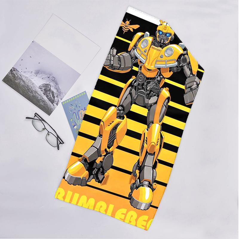 Bumblebee Fashion Beach Towel: Ideal for Summer Adventures Soft, absorbent and quick drying suitable for swimming and bathing