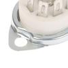 1Pcs 6Aq5 Eaa91 6J1 6J2 6X4 6Z4 Tube Socket Gold-Plated Socket For 7Pin B7G Vaccum Tube Amplifier Audio Diy