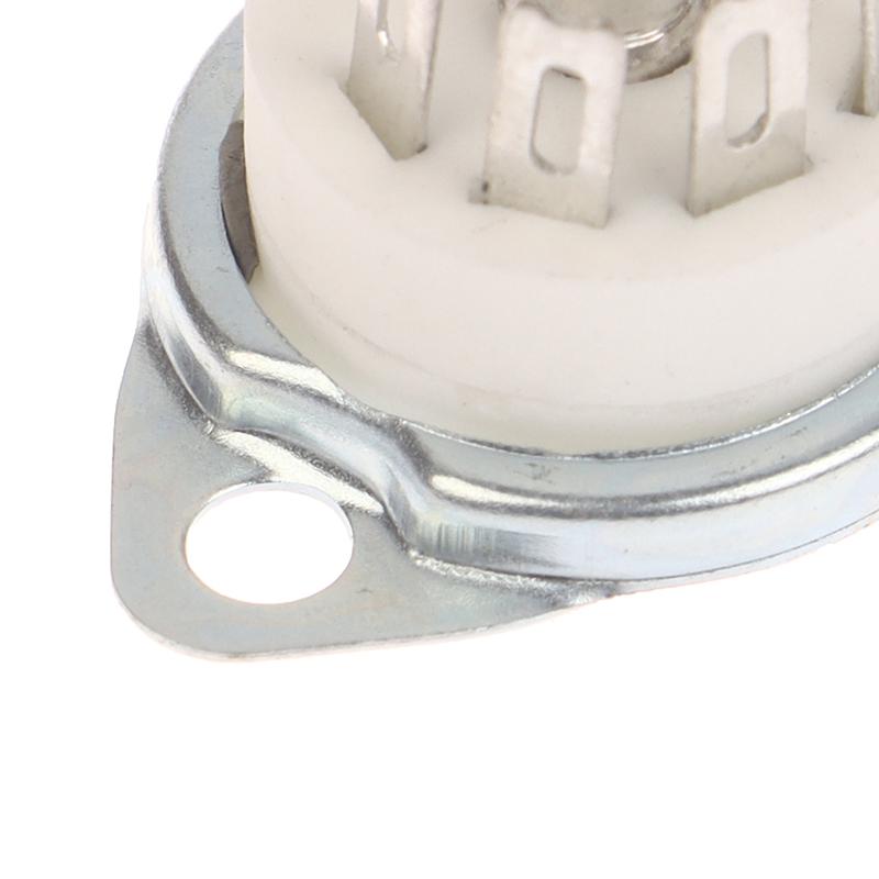 1Pcs 6Aq5 Eaa91 6J1 6J2 6X4 6Z4 Tube Socket Gold-Plated Socket For 7Pin B7G Vaccum Tube Amplifier Audio Diy