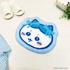 MORIPiLO Chiikawa Hachiware Entrance 40cm Ribbon Makura no Morishita Mat, Small, Cute, Approx. (Interior Mat, Blue), Merchandise, Character,