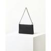 Daks Black Carlisle Embossed Leather Golddd Chain Wallet Bag