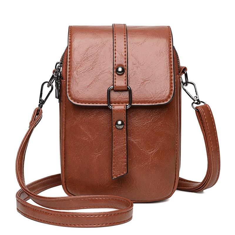 New Women Bag PU Soft Leather Texture Crossbody Bag Minimalist Fashion Shoulder Bag Trendy Casual Lightweight Mini Square Bag